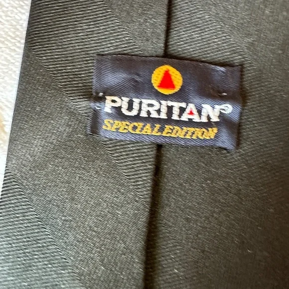 Classic Black Men’s Tie - Picture 4 of 4